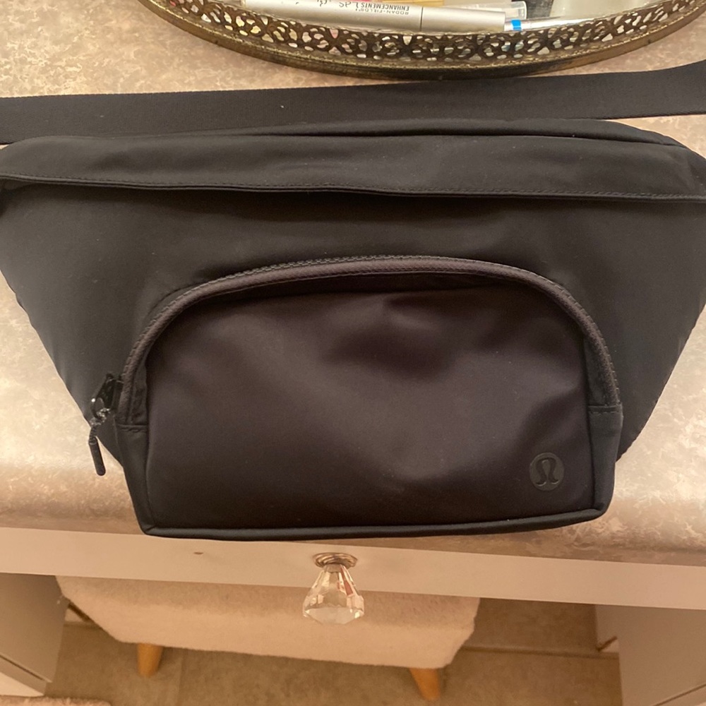 The rest is written lululemon belt bag